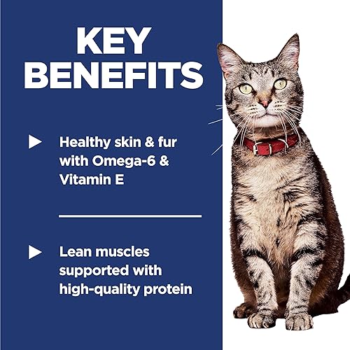 Miniatura 4 de Hill's Science Diet Alimento seco para gatos, adulto, receta de pollo, bolsa de 4 libras