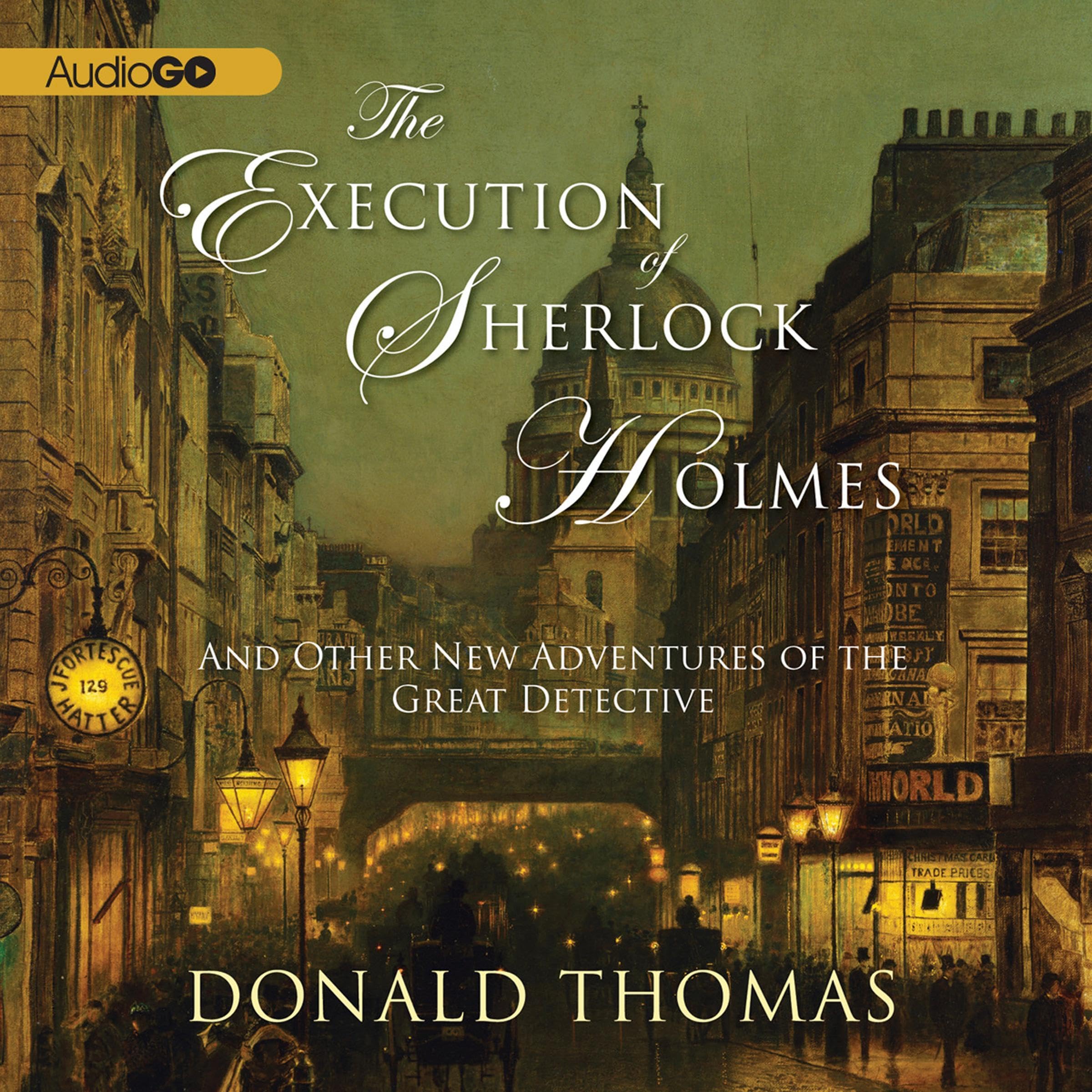Cover art for The Execution of Sherlock Holmes: