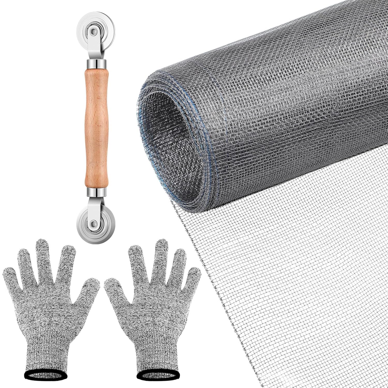 304 Stainless Steel Screen Mesh 47'' x 118'' Stainless Mesh Window