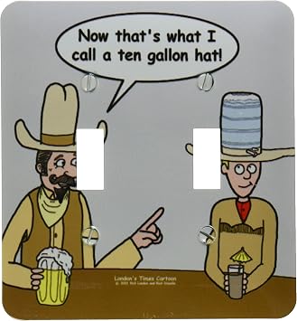 3dRose lsp_3033_2 Ten Gallon Cowboy Hat 
