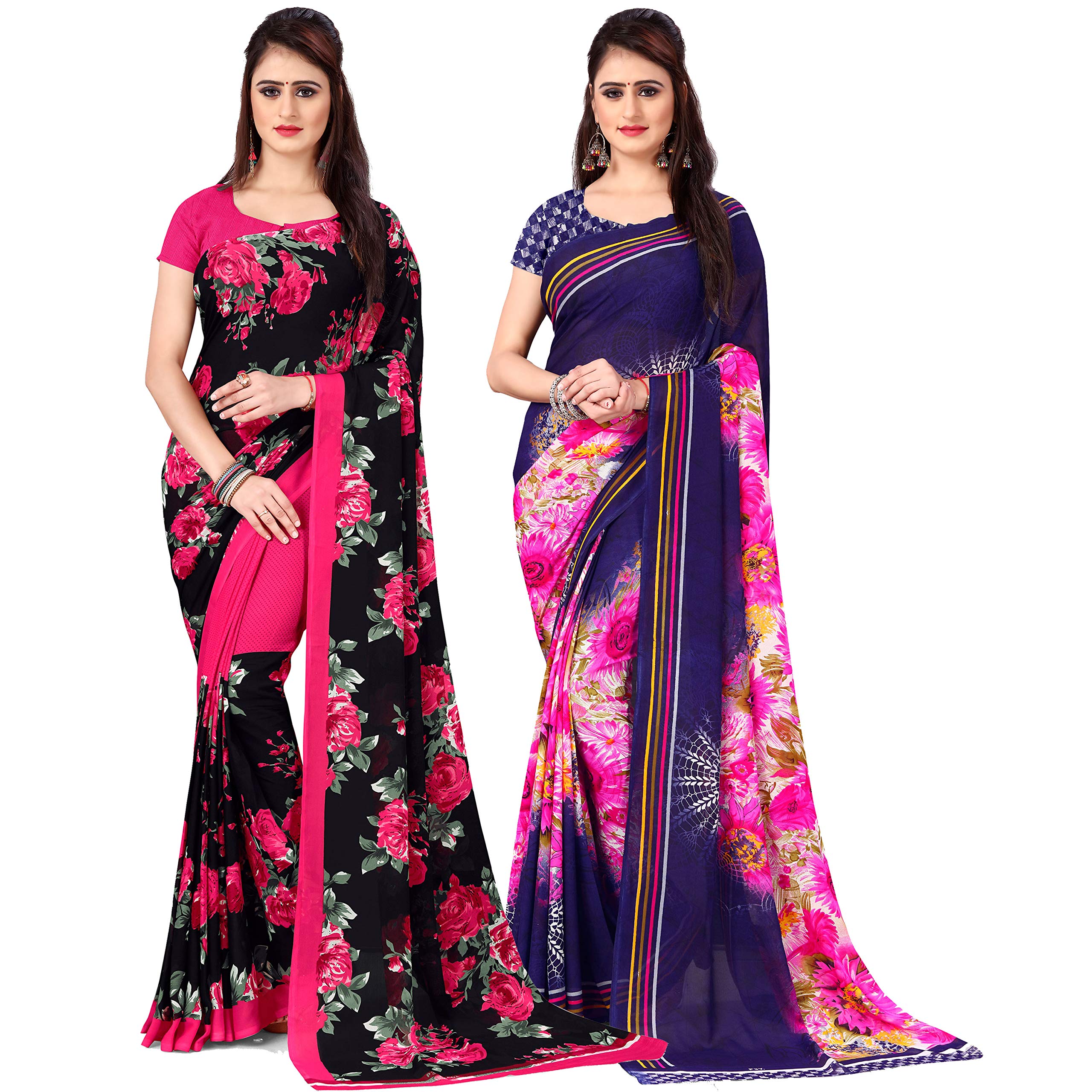Anand SareesWomens Georgette Saree