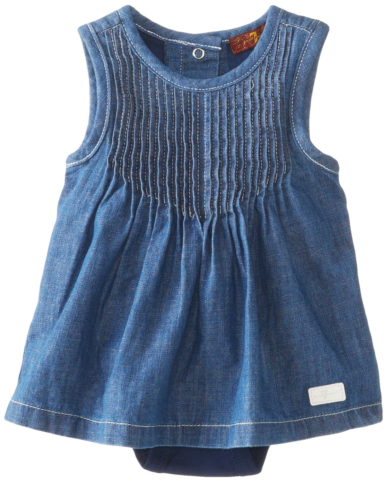 Seven for All Mankind Baby-Girls Newborn Chambray Dress