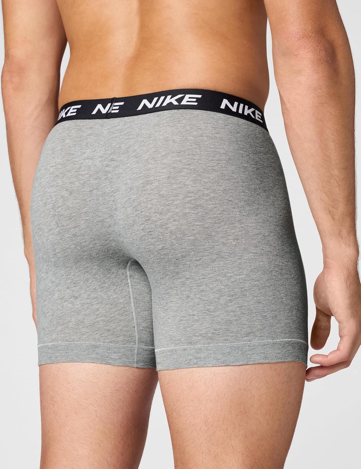 Nike Men's All Day Cotton Stretch Boxer Brief W/Fly Underwear (3-Pack) - Image 3