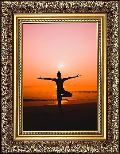 Miniatura 7 de Memory Box Estilo barroco francés adornado barrido estilo antiguo cuadrofotopóster marco 10 "X8"