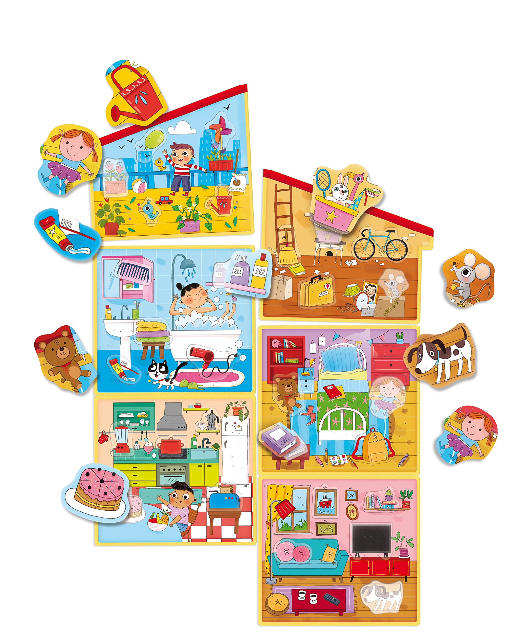 Lisciani PL85644 Puzzle, multicolor