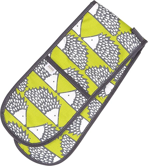 Scion Living Spike Double Oven Glove Green