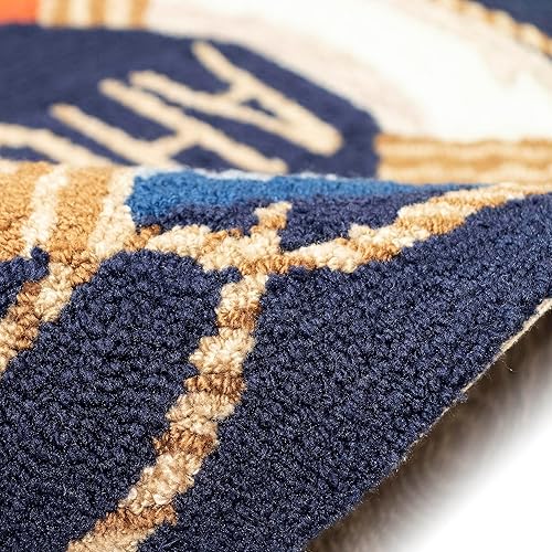 Miniatura 8 de Liora Manne FrontPorch - Alfombra para interiores y exteriores, diseño novedoso, enganchada a mano, resistente a la intemperie, estabilizada a los