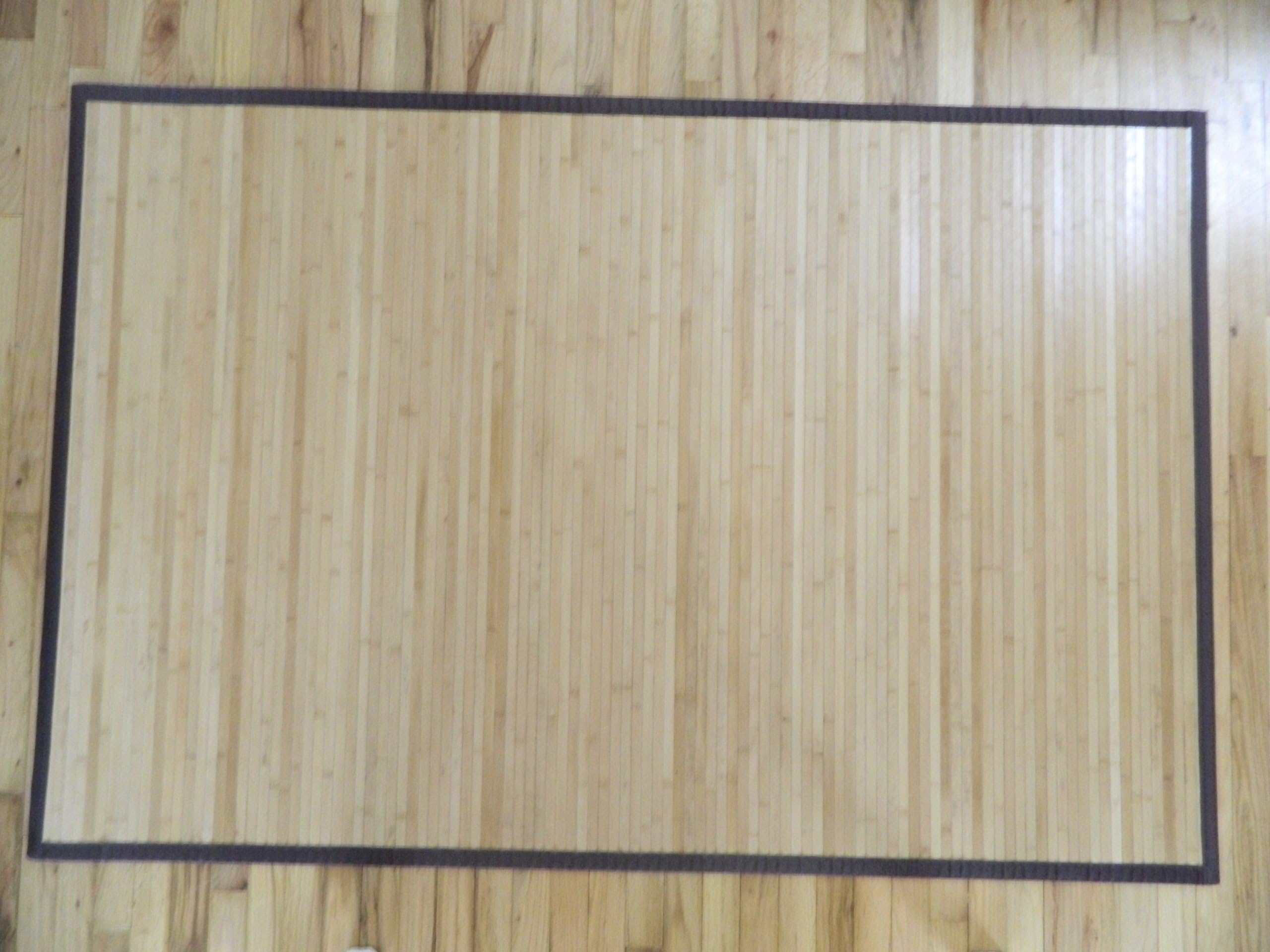 Bamboo Rug Brown5'x8' Area Rug