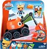 Octonauts Above & Beyond Terra Gup 3 Kwazii Deluxe Toy Vehicle Set, 2.8 Kwazii & Pikas Figures