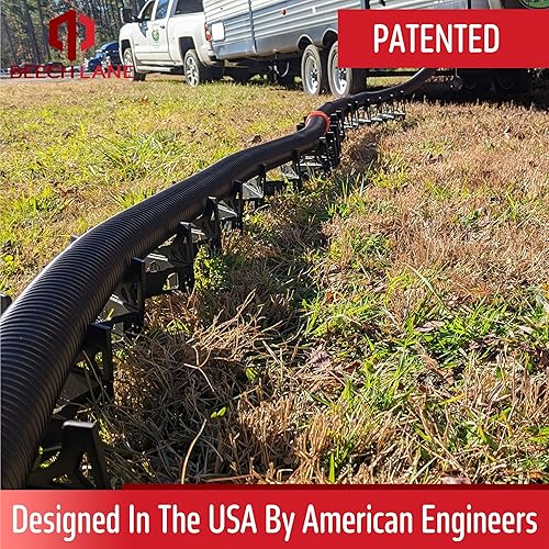 Miniatura 7 de Soporte de manguera de alcantarillado RV de 20 pies con patas de accesorio de clip para mayor estabilidad, diseño patentado de anidación para