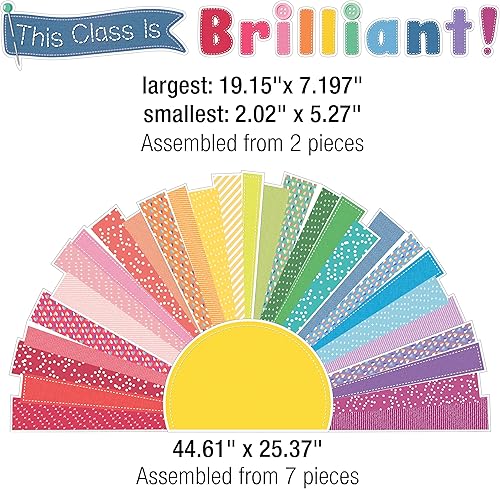 Vista 23 de Carson Dellosa - 37 piezas de decoración para tablón de anuncios, comprensión de lectura, matemáticas, escritura y ciencias, decoración de aula