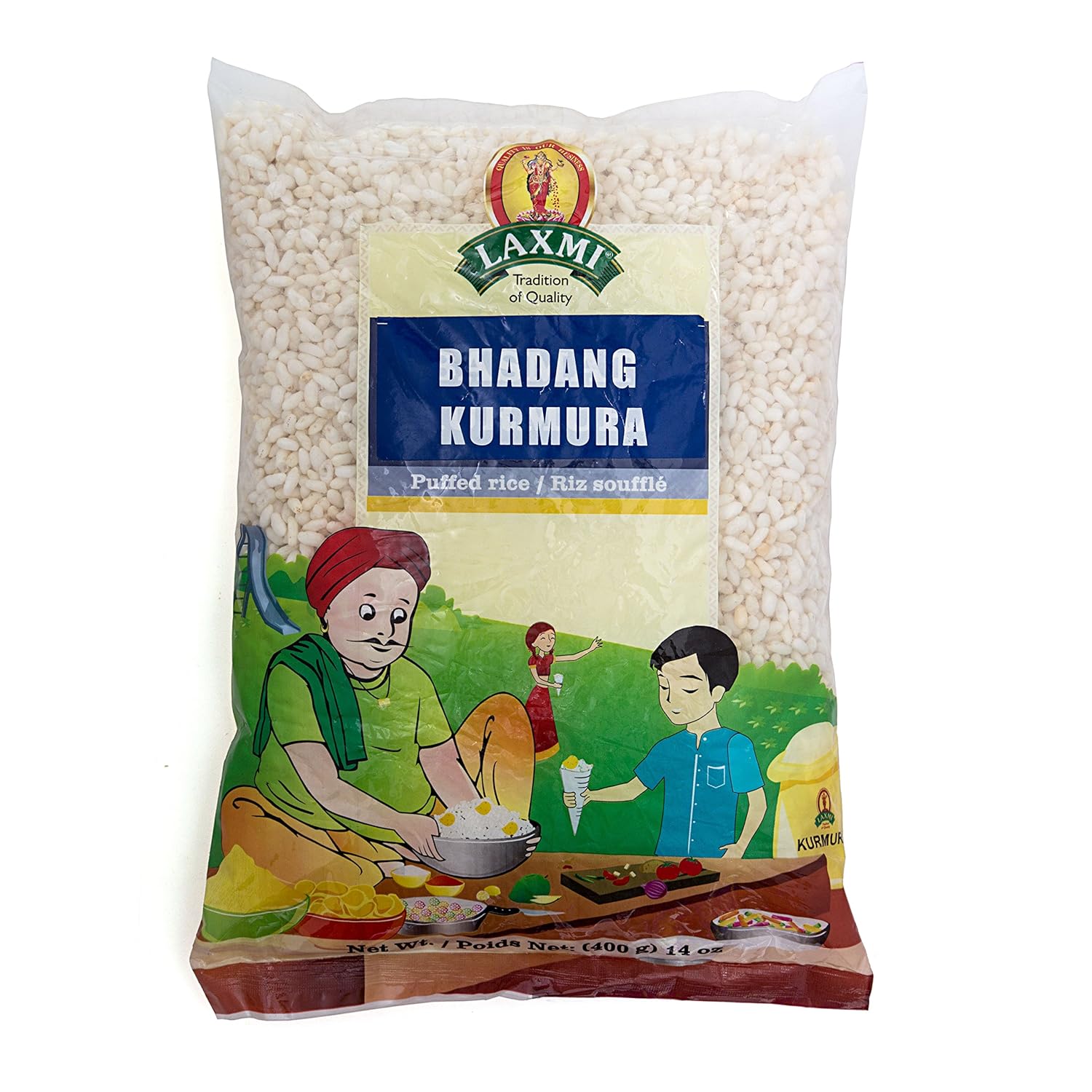 Laxmi All-Natural Basmati Kurmura/Basmati Mamra - 28oz Bag