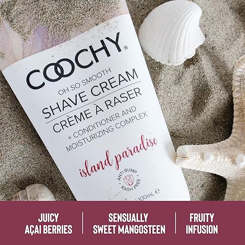 Miniatura 5 de Coochy Crema de afeitar íntima Acondicionador e hidratante de afeitado para rostro y cuerpo Ideal para el cuidado de la piel sensible