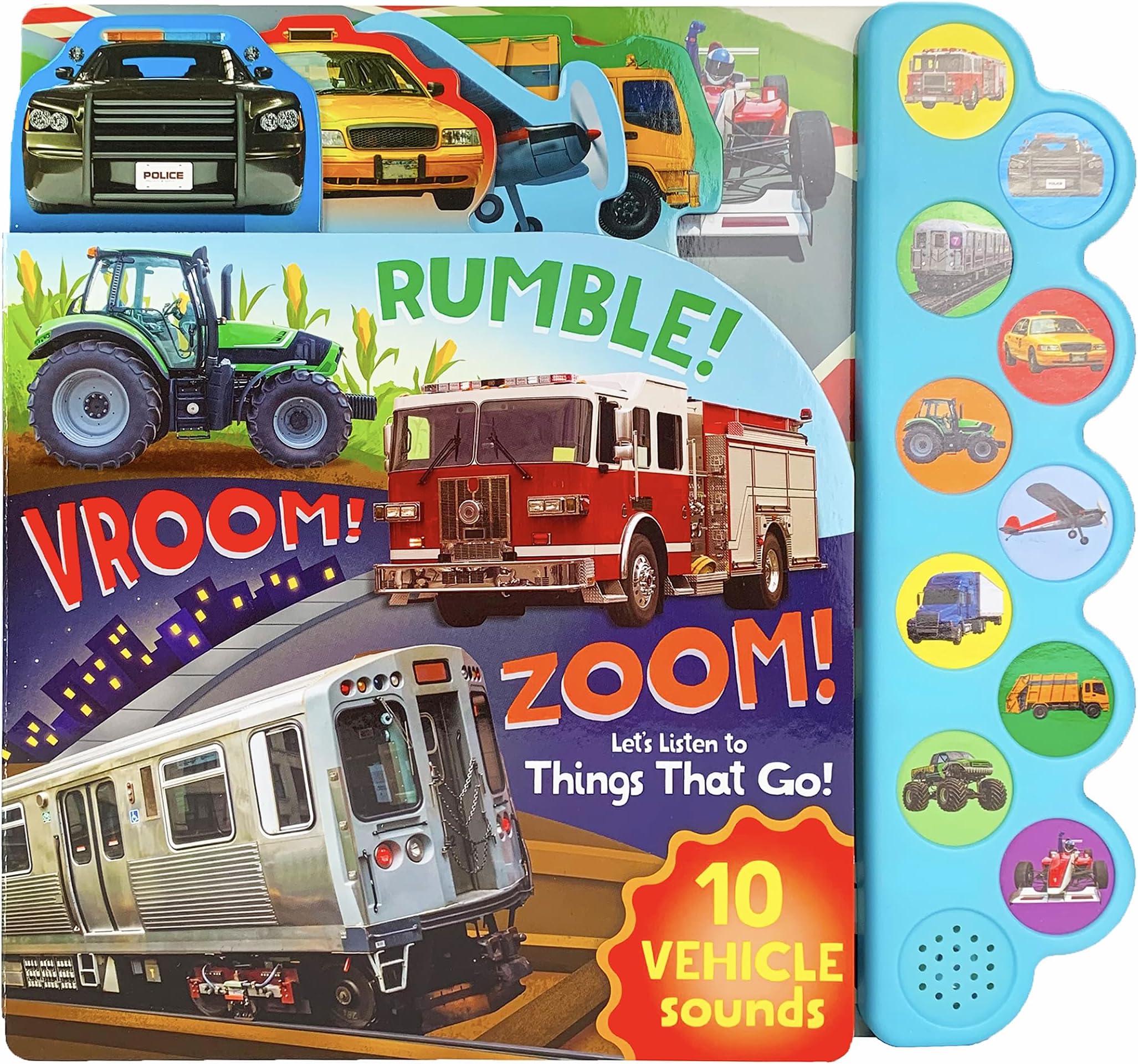 Rumble! Vroom! Zoom!: Let's Listen to Things That Go!