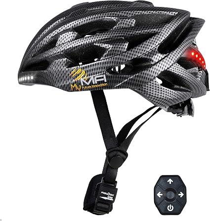 Mymfi Lumex PRO Smart - Casco da Bicicletta Unisex, Unisex, MFILXPRO-CRL,  Carbon, 58-61 cm : Amazon.it: Sport e tempo libero
