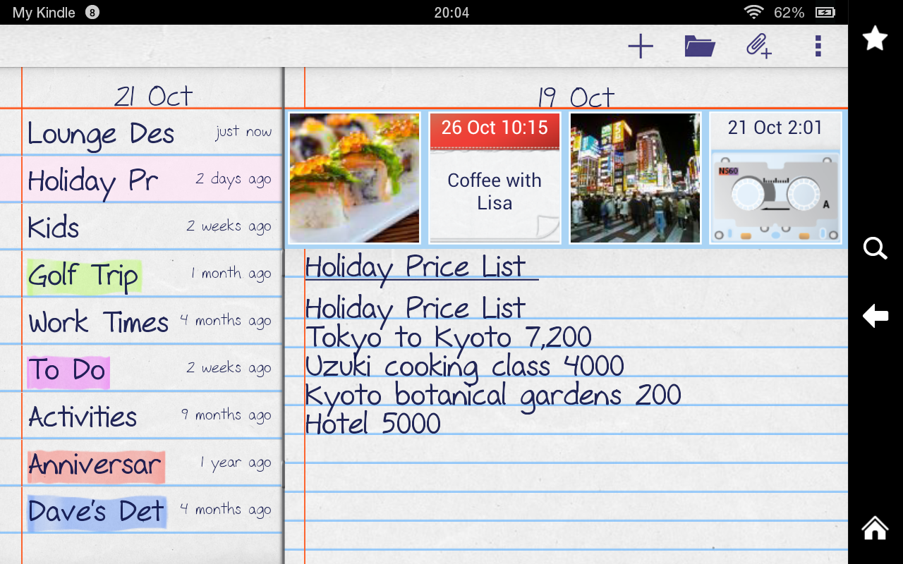 notePad for notes - App on Amazon Appstore