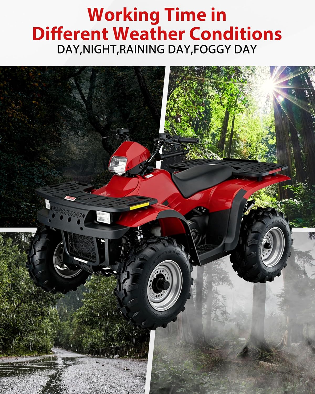 SAUTVS Front Rack for Polaris Sportsman 335 400 500 700 1996-2003