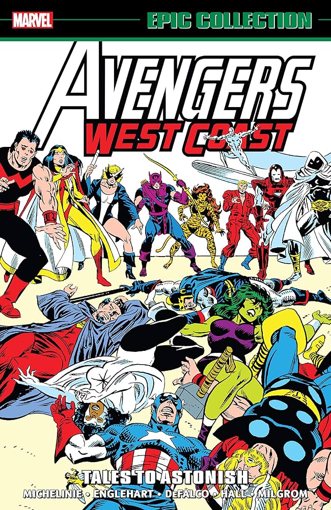 洋書 AVENGERS WEST COAST TALES TO ASTONISH Amazon.com: Avengers West Coast Epic Collection: Tales To