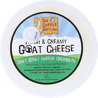 The Cheese Guy, Goat Kosher Crumbles, 4 Ounce