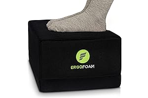 Ergonomic Bar Step Foot Rest Under-Desk Comfort