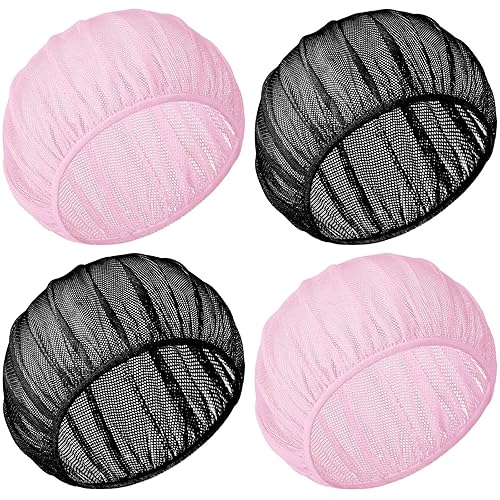Miniatura 7 de Gorro de dormir de malla para dormir de 4 piezas para mujeres