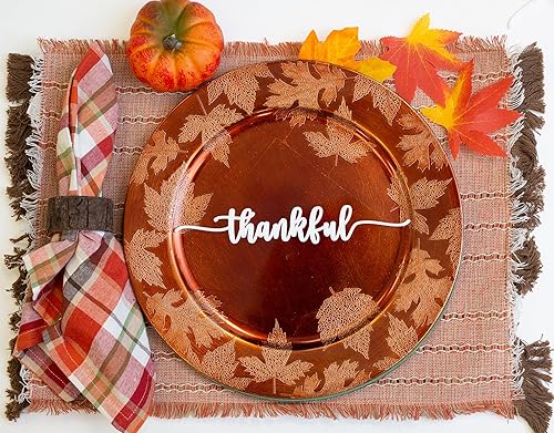 Miniatura 3 de Recortes de madera de 6 piezas, tarjetas de lugar de acrílico o madera para reuniones familiares, decoración de mesa de vacaciones (acrílico blanco)