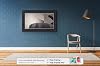 Marco de TV Deco Tuscan Negro Mate de 55" para TVs Samsung The Frame/Pro 3