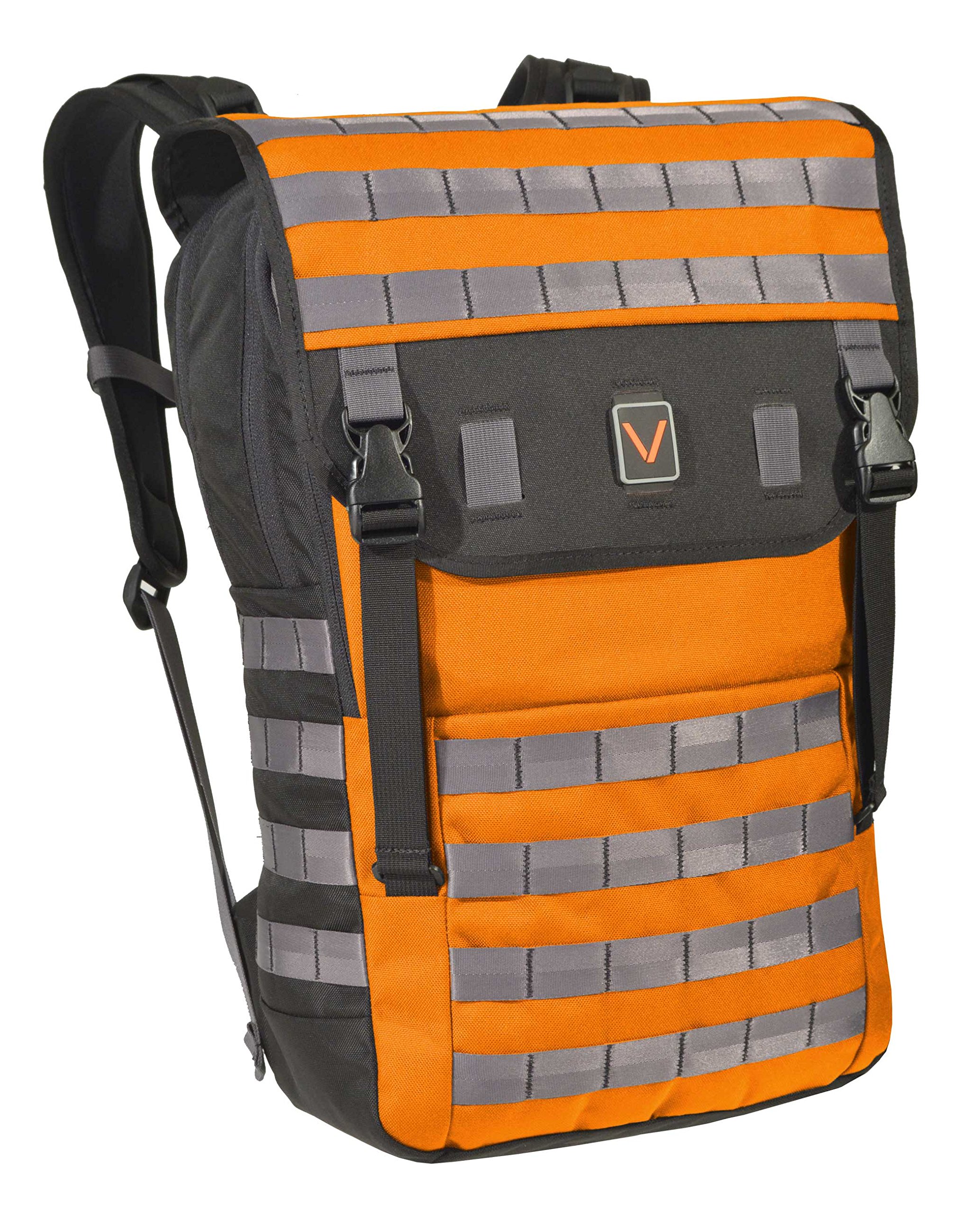 Velix Daily Grind 30 Laptop Backpack, Men's Medium, Orange (102557)