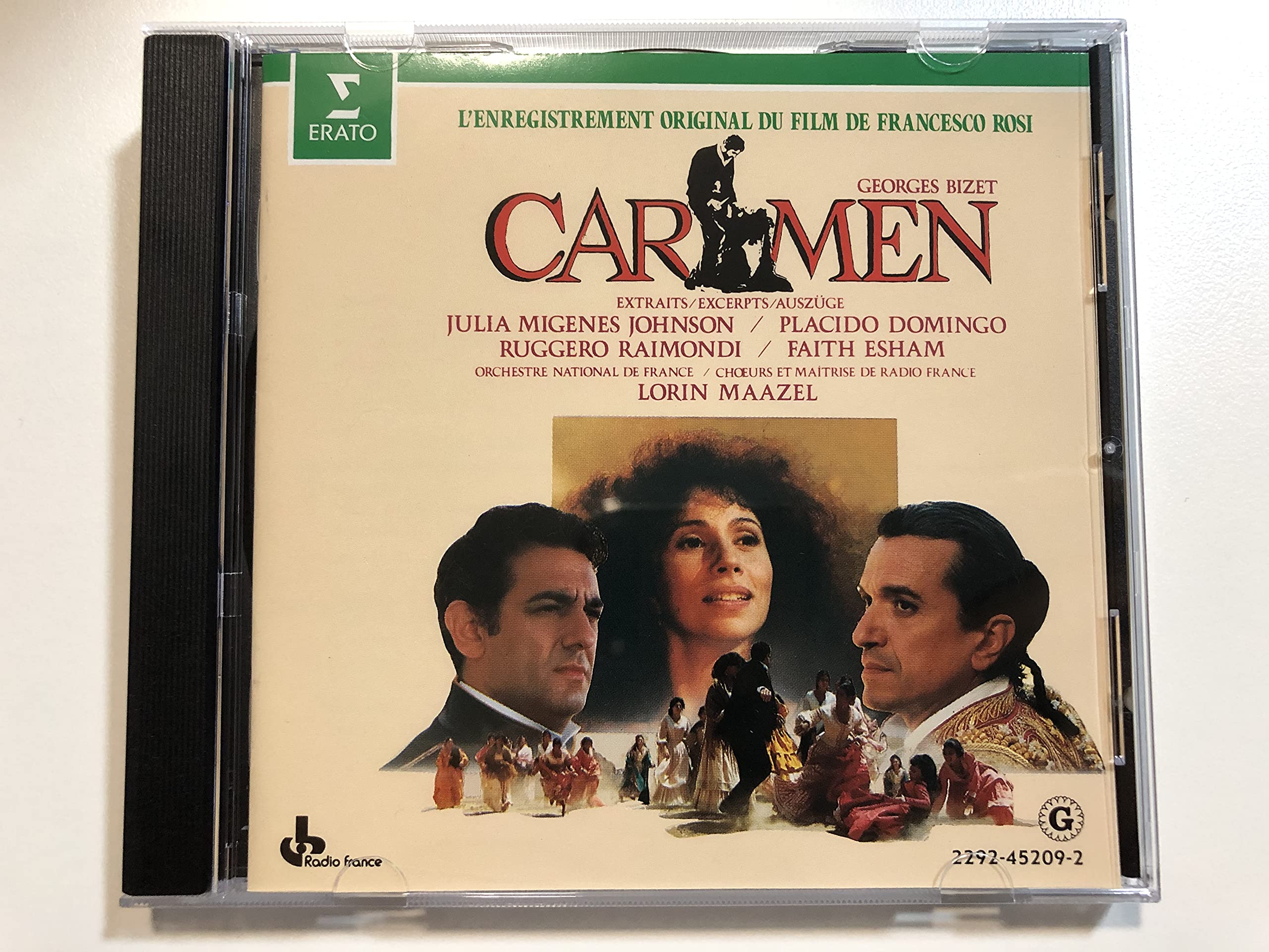 Bizet: Carmen (L'Enregistrement original du film) [Excerpts] [Audio CD] Bizet; Maazel; Orchestre National De France; Bizet George and Lorin Maazel