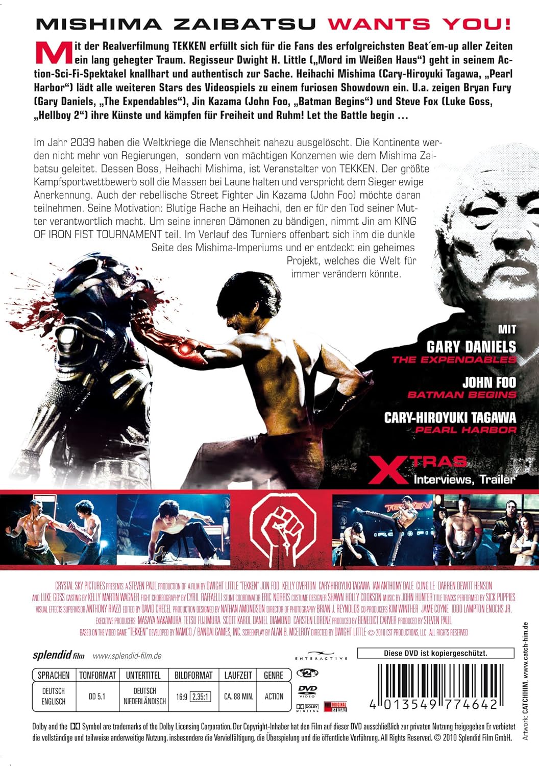 Tekken - Limited Steelbook Edition [Import allemand]