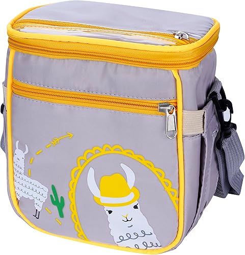 Bolsa de pañales para bebé al aire libre Bolsa para cochecito de bebé, contenedor de almacenamiento para pañales, toallitas y juguetes (gris)