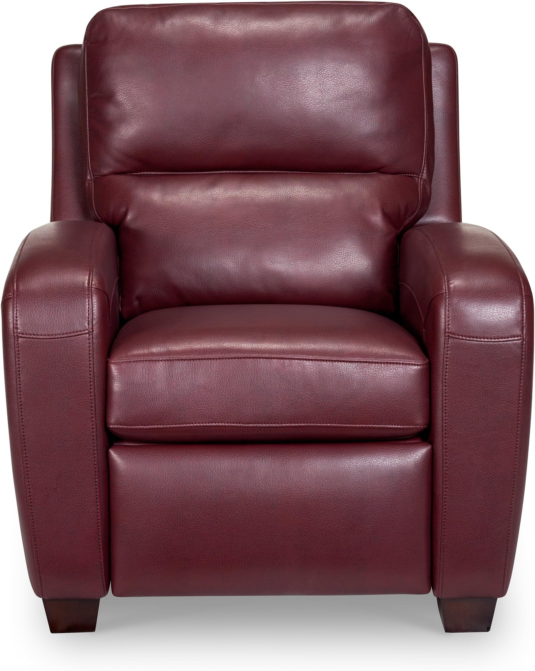 Opulence Home Brice Recliner, Belmont Red