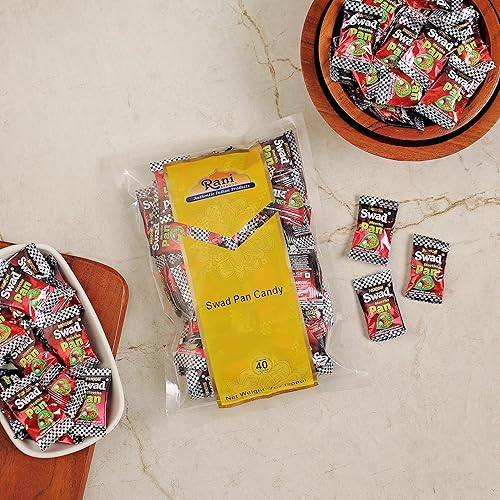 Miniatura 2 de Rani Swad Pan Candy 7 onzas (200 g) envueltos individualmente  Deliciosas golosinas indias  Vegano  Apto para gluten  Sin OMG  De origen indio