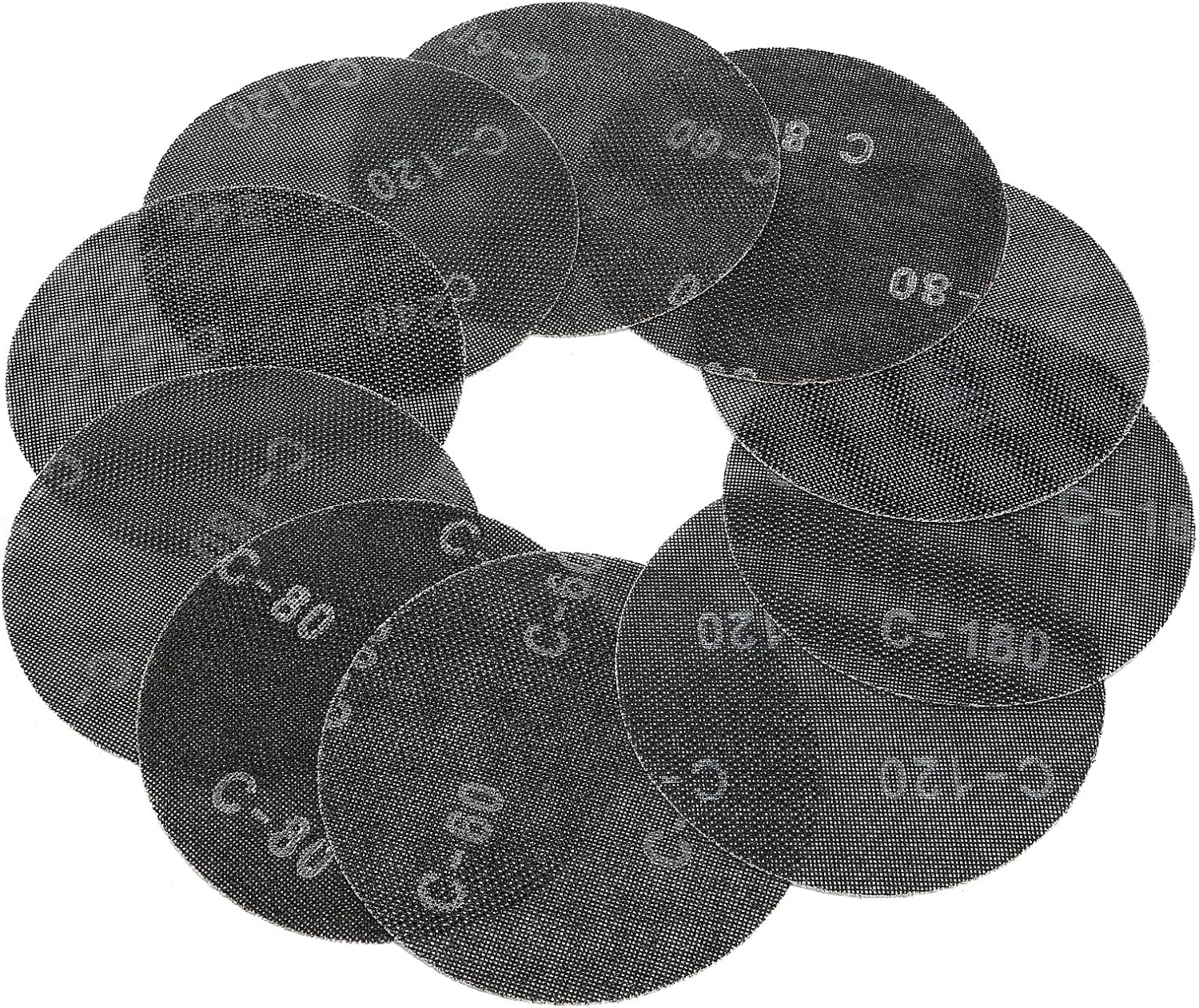 Pole Drywall Sander，Handled Drywall Sander, 9 inch Mesh Sanding Disc - - 