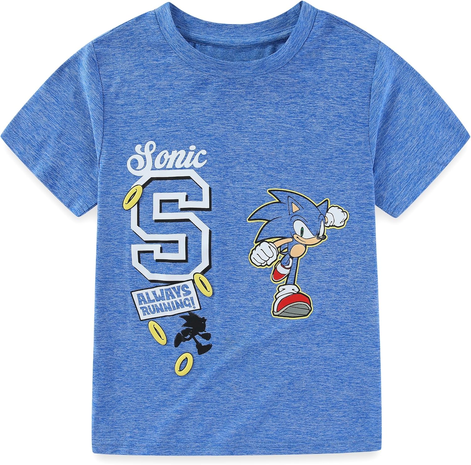 SEGA Sonic the Hedgehog Boys Short Sleeve T-Shirt and Short Set for Toddler and Big Kids - Image 2