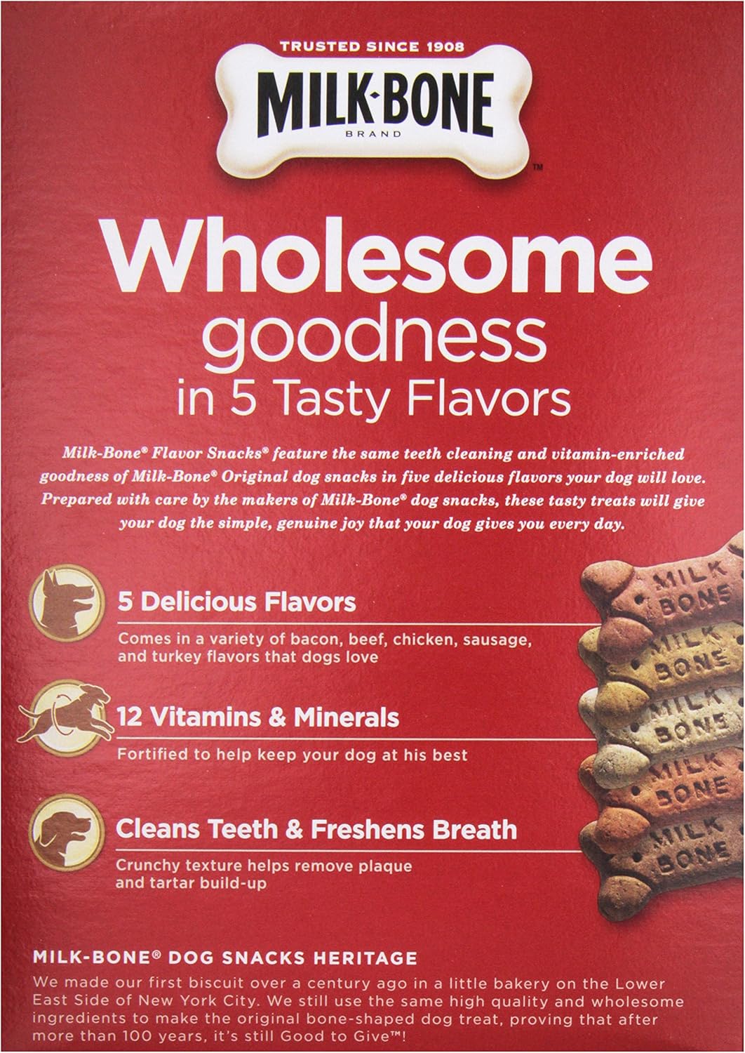 Milk-Bone Flavored Dog Biscuits, 24 oz