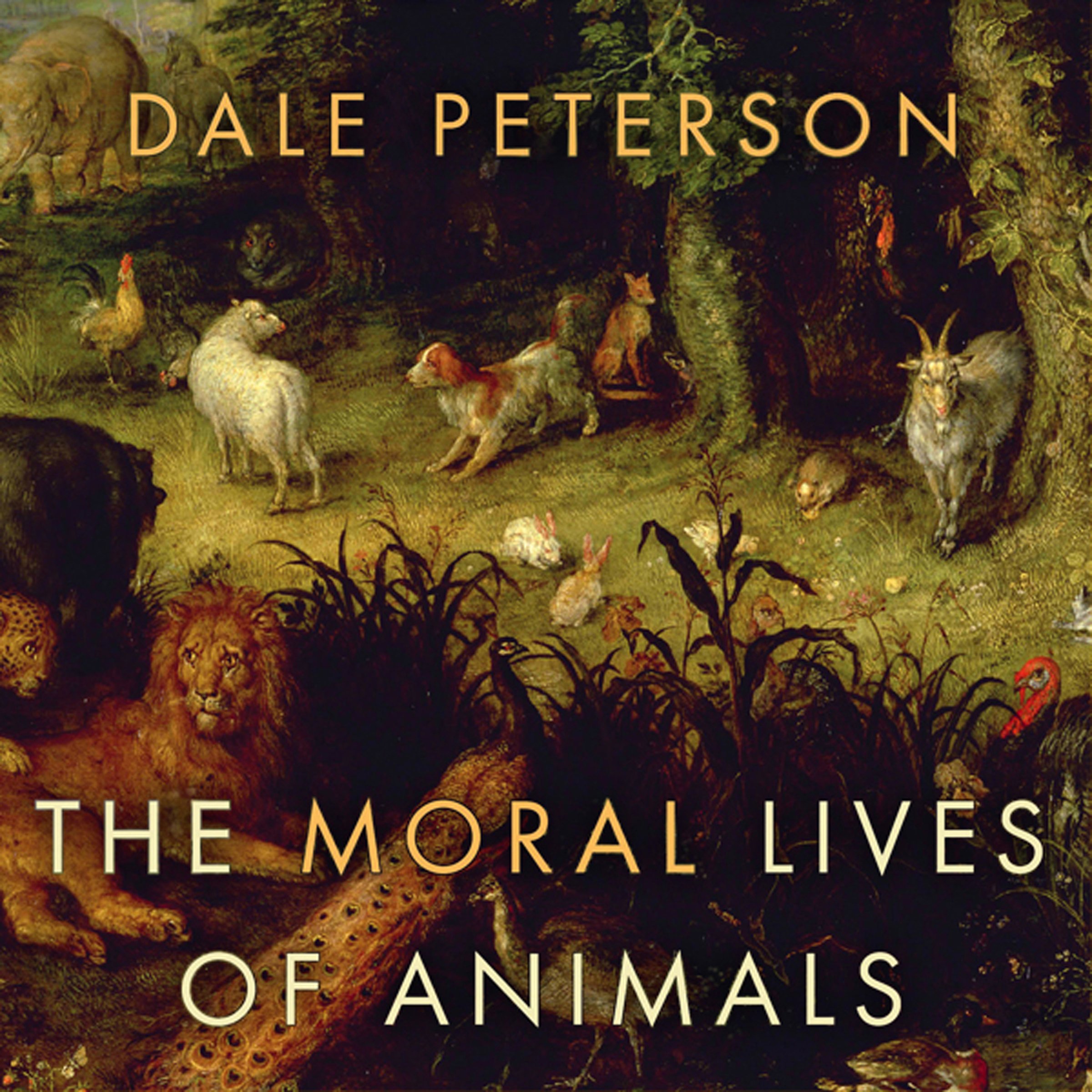 Cover art for The Moral Lives of Animals