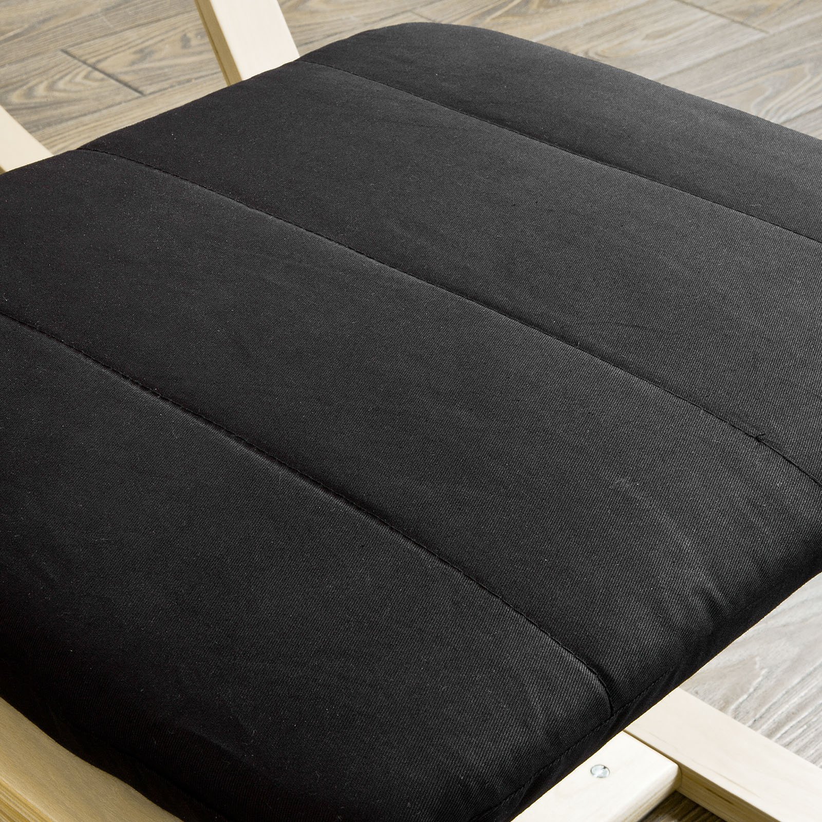 SoBuy FST38-SCH Repose-pieds pour fauteuil de relaxation Repose-pieds pour reposer les pieds Noir