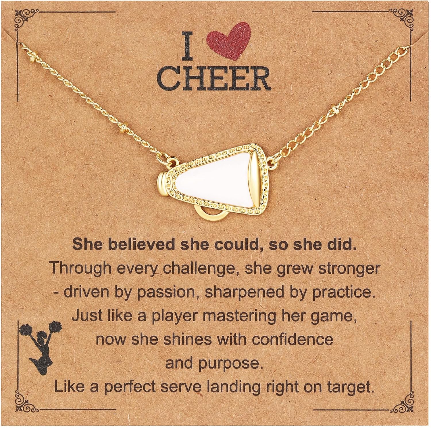 Volleyball/Softball/Soccer/Cheer Necklace for Girls Women Faith Cross Pendant Sports Accessories Christian Christmas Birthday Gifts for Team Coaches Players