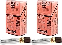 Vista 16 de Minas de Pentel Super Hi-Polymer, Gris