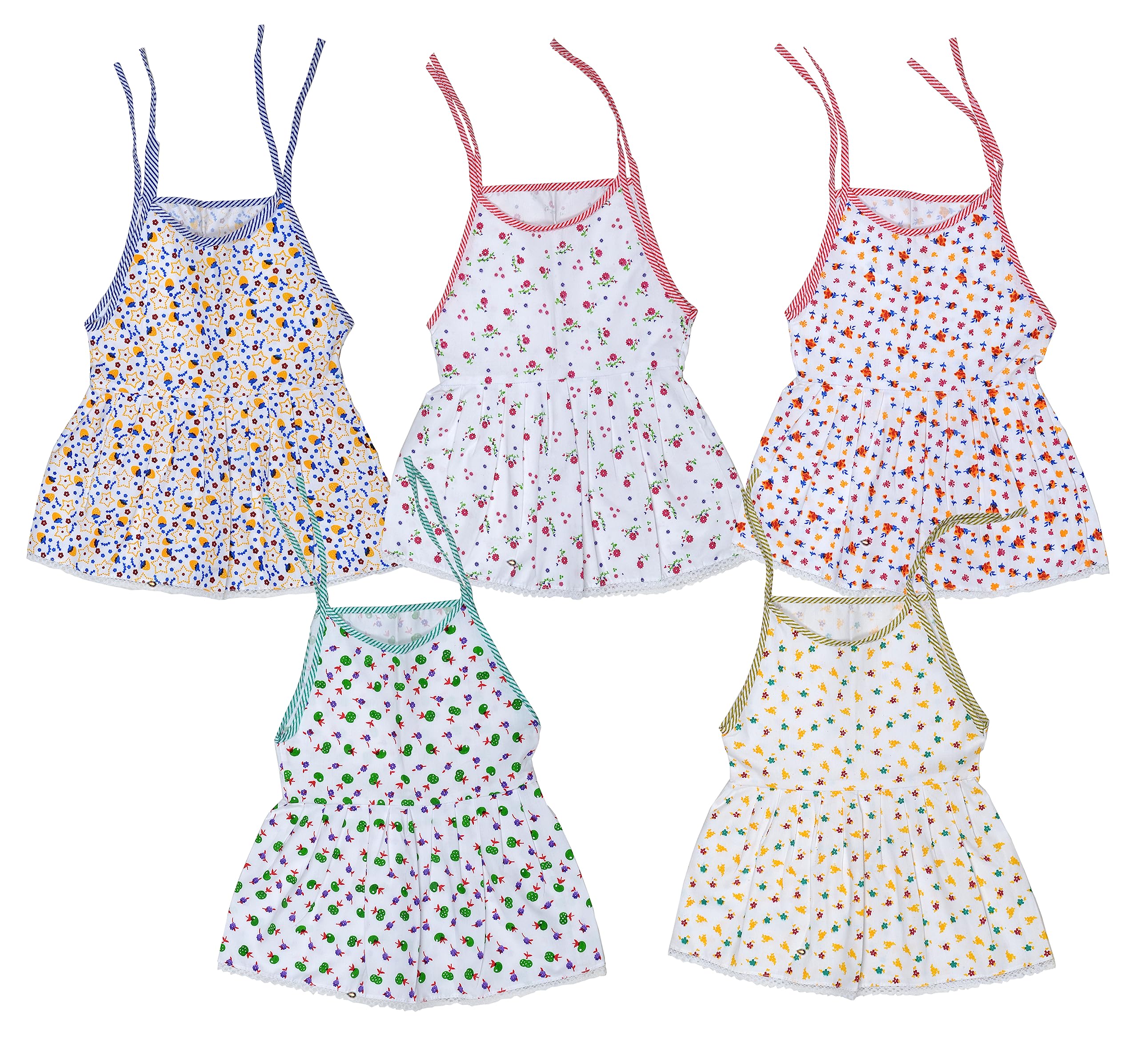 Sathiyas Baby Girl's A-line Knee Length Dress