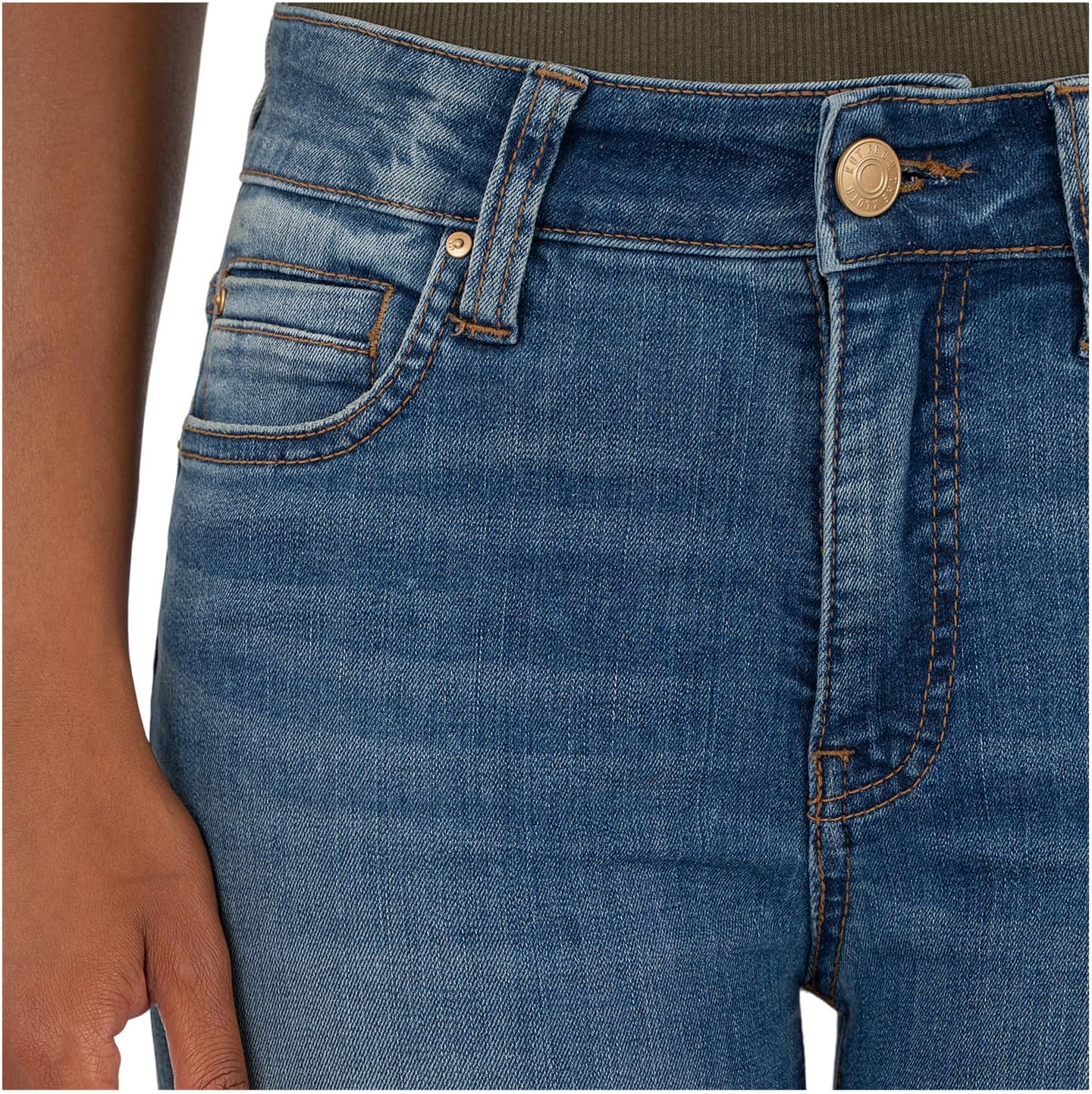 KUT from the Kloth Natalie High Rise Fab Ab Bootcut - Image 4