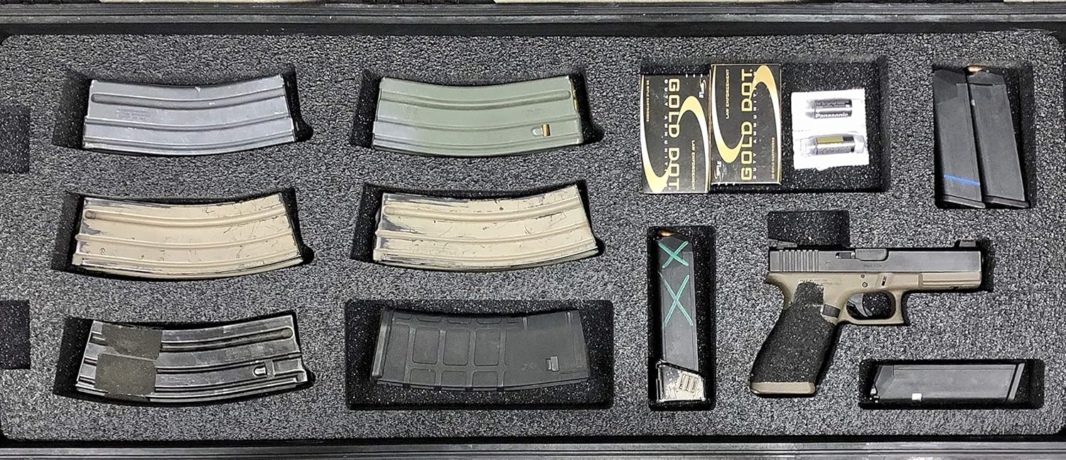 GUNFORMZ SemiCustom Gun Case Foam Replacement Insert for