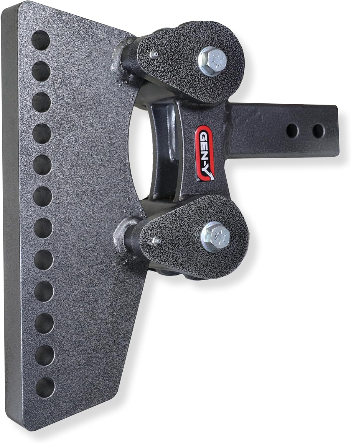 GEN-Y GH-2303 The BOSS Torsion-Flex Weight Distribution Adapter 9.5" Drop Hitch Only for 2.5" Receiver - 10,000 LB Towing Capacity - 1,100 LB Tongue Weight