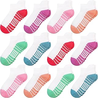 SPTRAMLE12 Pairs Girls Socks Athletic Lahore, Karachi - Pakistan