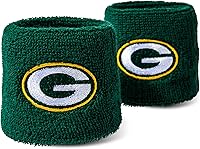 Vista 22 de Franklin Sports Muñequeras con Logotipo de Equipo de la NFL - Par de Muñequeras Juveniles para Disfraces y Uniformes