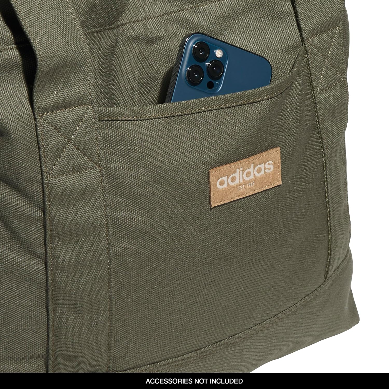 adidas Canvas Court Tote Bag for Women and Men - Image 5