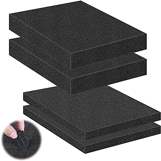 4 Pcs Pick and Pluck Foam Sheets 2 Size Polyurethane Pick Apart Foam Inserts