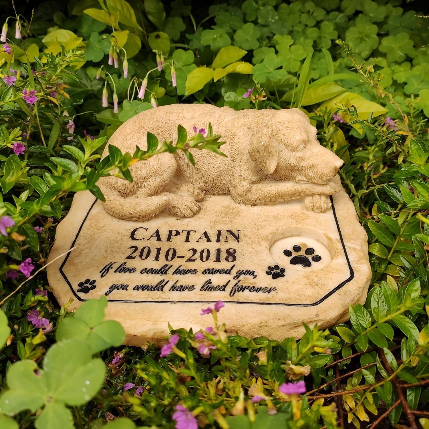 MARYTUMM Personalized Dog Memorial Stone by Waterproof