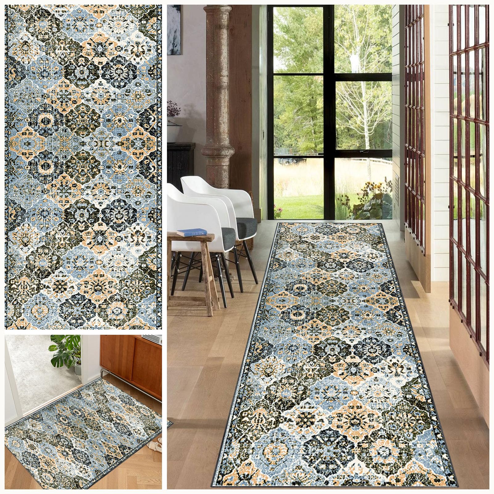 Tapis de salon antidérapant pour sécuriser la chambre et l'entrée